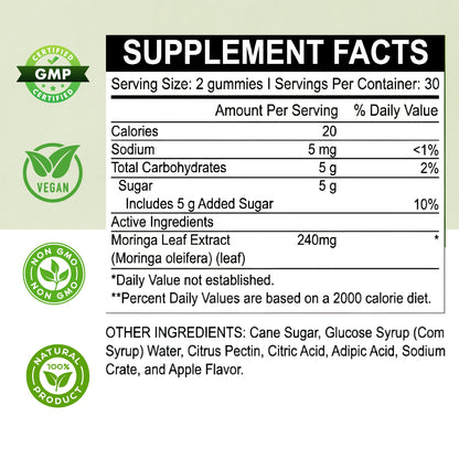 Bloomvita Moringa Gummies
